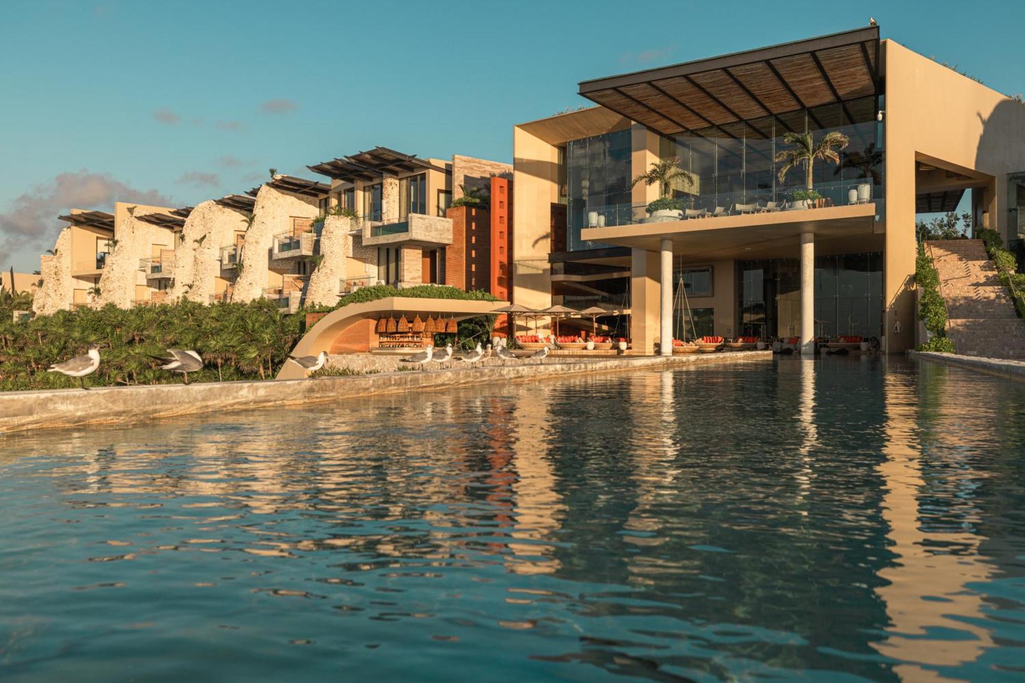 מלון Los Dos Compadres La Casa De La Playa By Xcaret (Adults Only) מראה חיצוני תמונה